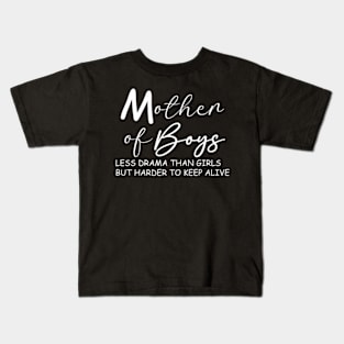 Mother of Boys Kids T-Shirt